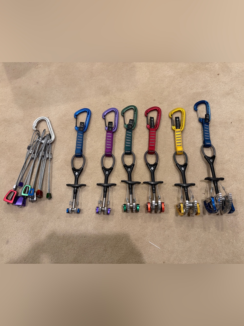 Black diamond trad rack (.3-3)